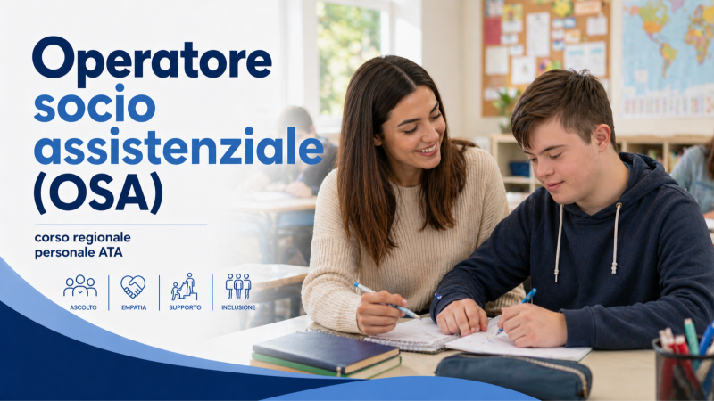 Corso operatore socio assistenziale (OSA)